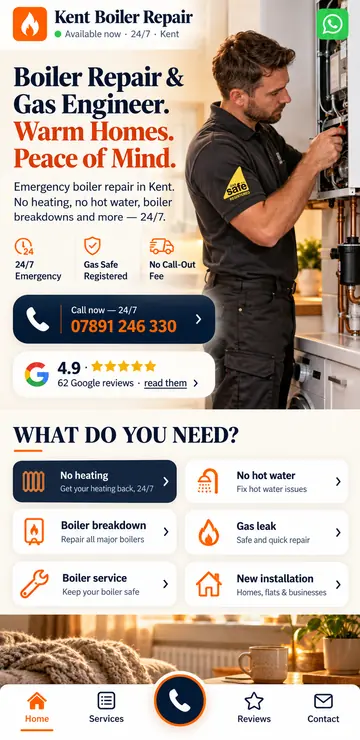 Services screen