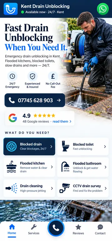 Kent Drain Unblocking